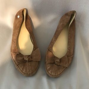 Ugg Brown Suede Flats